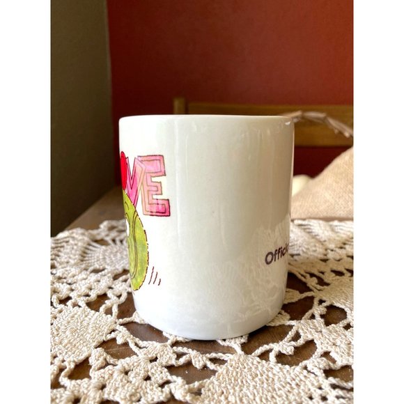 I LOVE TENNIS MUG - Coffee Cup - 1987 - U.S. Printcraft - Official Tennis Nut - Picture 2 of 10